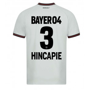 Bayer Leverkusen Piero Hincapie #3 Bortatröja 2023-24 Kortärmad